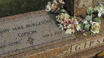 Ruby Mae Burleson Gipson Ruby Mae Burleson Gipson