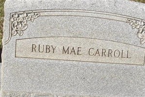 Ruby Mae Carroll Ruby Mae Carroll