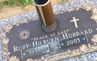 Ruby Mae Hilburn Hubbard Ruby Mae Hilburn Hubbard