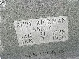 Ruby Mae Rickman