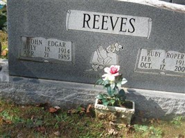 Ruby Mae Roper Reeves Ruby Mae Roper Reeves