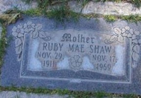 Ruby Mae Shaw Ruby Mae Shaw