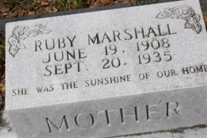 Ruby Marshall Ruby Marshall