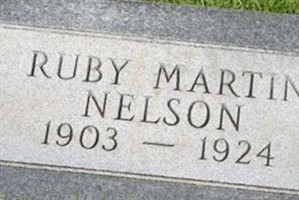 Ruby Martin Nelson Ruby Martin Nelson