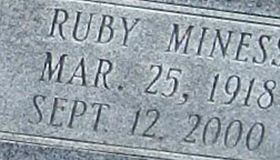 Ruby Miness Mobley Ruby Miness Mobley