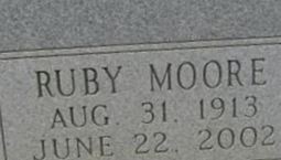 Ruby Moore Sullivan Ruby Moore Sullivan