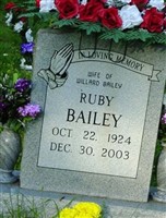 Ruby Mosier Bailey Ruby Mosier Bailey