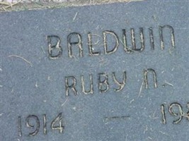 Ruby N. Baldwin Ruby N. Baldwin