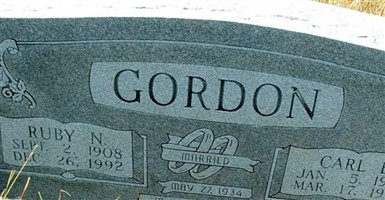 Ruby N. Fletcher Gordon Ruby N. Fletcher Gordon