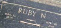 Ruby N. Palmer