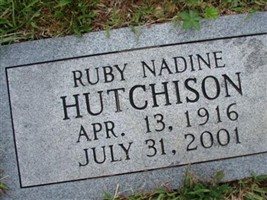 Ruby Nadine Hutchison