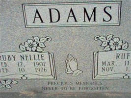 Ruby Nellie Adams Ruby Nellie Adams