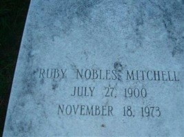 Ruby Nobles Mitchell Ruby Nobles Mitchell