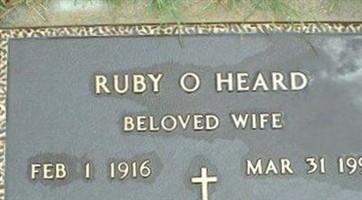 Ruby O. Heard Ruby O. Heard