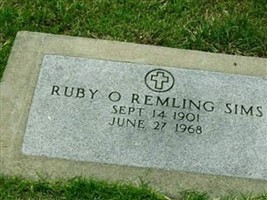 Ruby O. Remling Sims