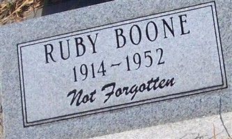 Ruby Opal Coppedge Boone