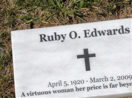 Ruby Ophelia Overton Edwards Ruby Ophelia Overton Edwards