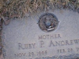 Ruby P Andrews Ruby P Andrews