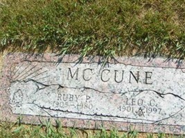 Ruby P Richardson McCune Ruby P Richardson McCune