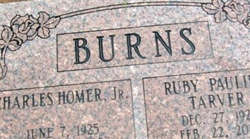 Ruby Pauline Tarver Burns Ruby Pauline Tarver Burns