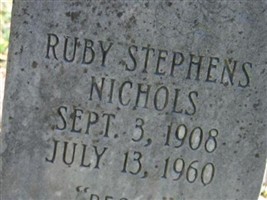 Ruby Pearl Stephens Nichols Ruby Pearl Stephens Nichols