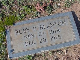 Ruby Pearson Blanton Ruby Pearson Blanton