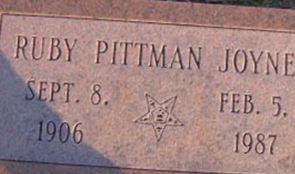 Ruby Pittman Joyner