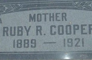 Ruby R. Cooper Ruby R. Cooper