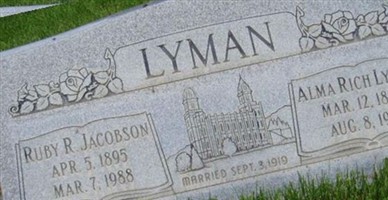 Ruby R Jacobson Lyman Ruby R Jacobson Lyman