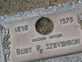Ruby R. Stevenson Ruby R. Stevenson