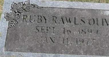 Ruby Rawls Oliver Ruby Rawls Oliver