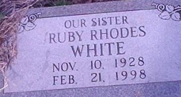 Ruby Rhodes White Ruby Rhodes White