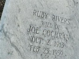 Ruby Rivers Cochran Ruby Rivers Cochran