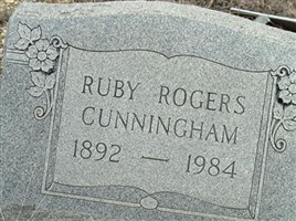 Ruby Rogers Cunningham Ruby Rogers Cunningham