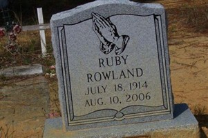 Ruby Rowland Ruby Rowland