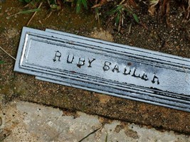 Ruby Sadler Ruby Sadler
