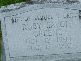 Ruby Savoie Greene Ruby Savoie Greene