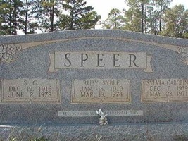 Ruby Syble Speer Ruby Syble Speer