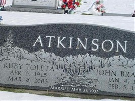 Ruby Toleta Atkinson Ruby Toleta Atkinson