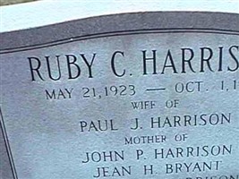 Ruby Treva Conner Harrison Ruby Treva Conner Harrison