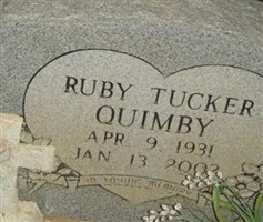 Ruby Tucker Quimby Ruby Tucker Quimby