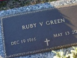 Ruby V. Green Ruby V. Green