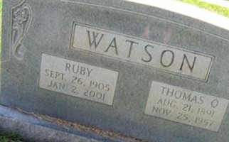 Ruby Watson Ruby Watson