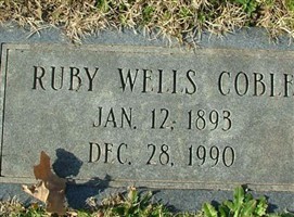 Ruby Wells Coble Ruby Wells Coble