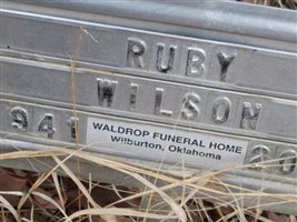 Ruby Wilson Ruby Wilson