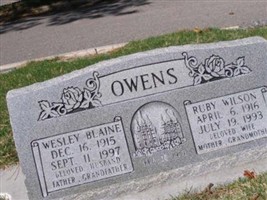 Ruby Wilson Owens Ruby Wilson Owens