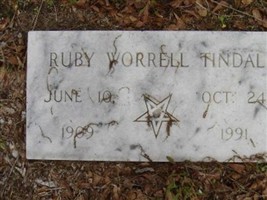 Ruby Worrell Tindal
