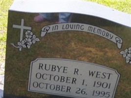 Rubye R West Rubye R West