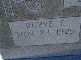 Rubye T Reagan