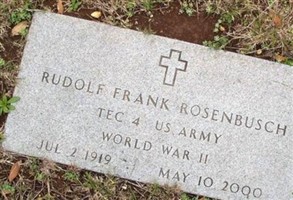 Rudolf F. Rosenbusch Rudolf F. Rosenbusch